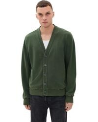 JW Anderson - Garment Dye V Neck Cardigan - Lyst