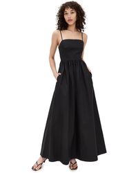 Susana Monaco - Poplin Lace Up String Maxi Dress - Lyst