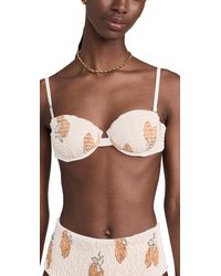 Ancora - Scrunchie Bikini Top - Lyst