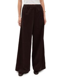 ATM - Corduroy Wide Leg Pull On Pants - Lyst