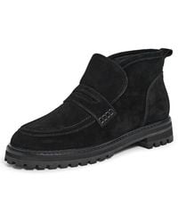 Madewell - Rory Lug Loafer Booties - Lyst