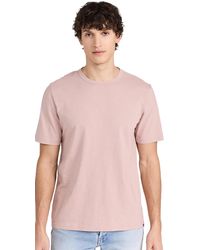 Faherty - Unwahed Tee Pring Quartz - Lyst