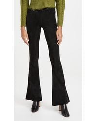 blank denim vinyl pull on leggings