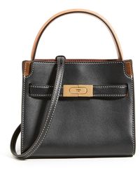 Tory Burch - Lee Radziwill Petite Leather Double Bag - Lyst