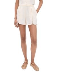 Hevron - Clover Linen Shorts - Lyst