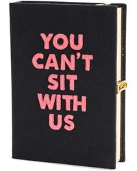 Olympia Le-Tan - You Can't Sit With Us Book Clutch - Lyst