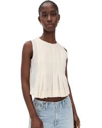 Sea - Fayetta Embossed Tank Top - Lyst