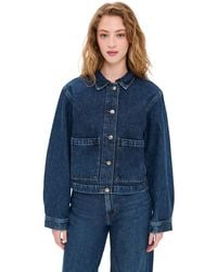 FRAME - The Patch Pocket Jacket - Lyst