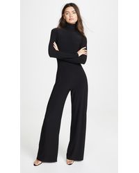 norma kamali strapless jumpsuit
