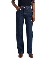 RE/DONE - 90S High Rise Loose Jeans - Lyst