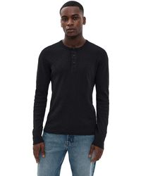 Reigning Champ - 1X1 Slub Slim Henley - Lyst
