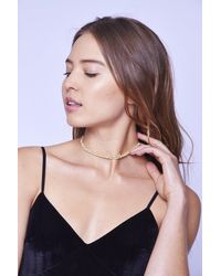 Rafia - Rolled Cluster Chain Chokers - Lyst