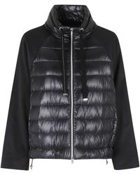 Herno - High Neck Drawstring Double-Slider Zip Polyester Down Jacket - Lyst