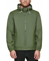 Club Room - Bomber Jacket With Hoodie - Lyst