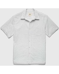 Surfside Supply - Joseph Crinkle Stripe Shirt - Lyst
