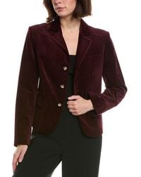 FRAME - Frame The Velvet Smart Blazer - Lyst