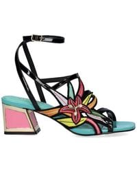 Exe' - Luisa Low Heel Sandal - Lyst