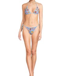 Oceanus - Daphne Groeneveld Sea Embellished Bikini Bottom - Lyst