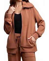 Rae Mode - Modal Poly Full Zip Jacket - Lyst