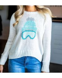 Wooden Ships - Ski Babe Crew Sweater - Lyst