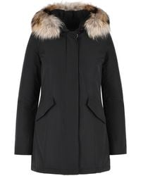 Woolrich - 'Arctic Racoon' Cotton Blend Parka - Lyst