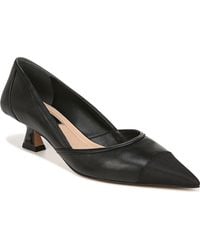 Franco Sarto - Darcy Leather Pointed Toe Kitten Heels - Lyst