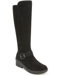 Bzees - Brandy 2 Faux Suede Embellished Knee-high Boots - Lyst