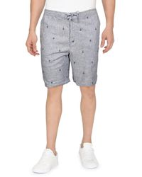 Cubavera - Stripe 9" Inseam Casual Shorts - Lyst