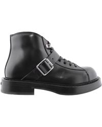 Ferragamo - Ferragamo Gancini Ornament Ankle Boots - Lyst