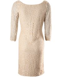 Diane von Furstenberg - Long Sleeve Zarita Lace Dress - Lyst