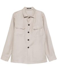 Tagliatore - Tempest Classic Collar Button Jacket - Lyst