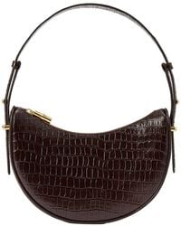 J.McLaughlin - Mezzaluna Croc-Embossed Leather Handbag - Lyst