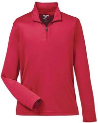 Team 365 - Youth Zone Performance Quarter-Zip Pullover - Lyst