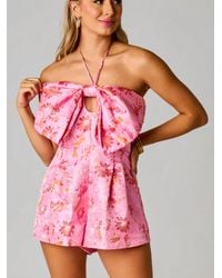 BuddyLove - Kiera Halter Romper - Lyst