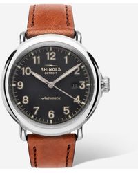 Shinola - The Runwell Stainless Steel Automatic Watch - Lyst