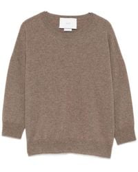 Vanisé - Relaxed-Fit Knit Sweater With Ribbed Cuffs - Lyst