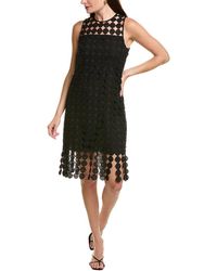 Anne Klein - Fringe Lace Shift Dress - Lyst