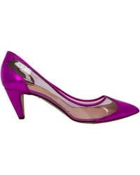 Rupert Sanderson - 60Mm Mesh-Detail Pointed-Toe Pumps - Lyst