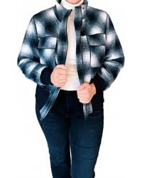 To The Way Corp. - Danna Bomber Jacket - Lyst