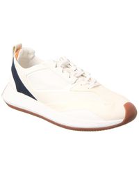 Wolf & Shepherd - Marathon Trainer Canvas & Leather Sneaker - Lyst