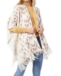 Coco + Carmen - Rylee Fringe Wrap Shawl Ruana - Lyst