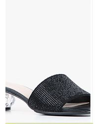 All Black - Crystal Ball Pave Shoe - Lyst