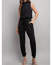 Eesome - Sleeveless Jumpsuit - Lyst