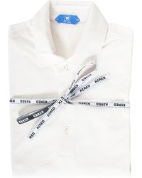 Kiton - Kired Posi Short Sleeve Quarter Button Polo Shirt - Lyst