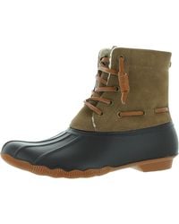 Seven7 - Hollis Faux Fur Lined Water Resistant Rain Boots - Lyst