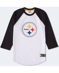 Aéropostale - 3/4 Sleeve Pittsburgh Steelers Relaxed Raglan Tee - Lyst