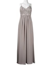 Sue Wong - Spaghetti Strap Embellished A-Line Dress - Lyst