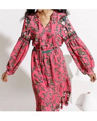 Emily Lovelock - Carolina Floral Print Skirt - Lyst