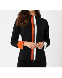 French Kyss - Braided Zip Jacket - Lyst