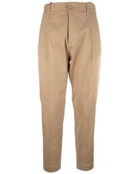 Pence - Alain Cropped Tailored Structured Pants - Lyst